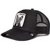 Goorin Bros., The Farm, cappellino da baseball unisex, nero (Frenchie), taglia unica, Taglia unica