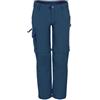 Trollkids - Pantaloni con zip Quick-Dry Oppland Blu mistico. 140