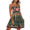 CHICGAL Summer Dress Morbido Donna | Abiti casual da donna, carino hawaiano spiaggia vacanza abiti, alla moda boho tubo top abito da sole