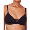 Pepper Reggiseno Senza Ferretto | Feelgood - Reggiseno Senza Ferretto da Donna, Comodi Reggiseni, Spalline Convertibili per Schiena Incrociata (XXS-XL), Nero, S