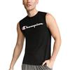 Champion Graphic Jersey Muscle Camicia, Nero, L Uomo