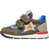 Falcotto New FERDI VL.-Sneaker in Suede e Tessuto Camouflage, Militare 22
