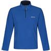 Regatta Uomo Felpa con Zip in Pile Thompson, Black