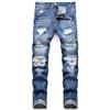 AITITIA Jeans Uomo Strappati Regular Fit, 48