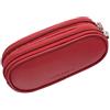 Ashlie Leather Doppio Custodia Per Occhiali Di Pelle 4301_21 Rosso