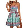CHICGAL Summer Dress Morbido Donna | Abiti casual da donna, carino hawaiano spiaggia vacanza abiti, alla moda boho tubo top abito da sole