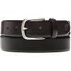 Timberland 35 mm Rounded Buckle Classic Leather Belt Marsupio, Cacao, XL Uomo