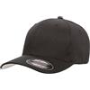 Flexfit Mens Wool Blend Hat, Black, Small-Medium US