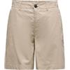 ONLY Onlzora MW Bermuda Shorts Pnt, Oxford Tan, M Donna