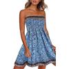 CHICGAL Summer Dress Morbido Donna | Abiti casual da donna, carino hawaiano spiaggia vacanza abiti, alla moda boho tubo top abito da sole