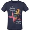 The Smashing Pumpkins MCATIS Album Uomo T-Shirt Blu Navy 100% Cotone Regular
