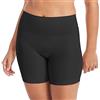 Maidenform Shapewear Coscia Donna, Nero, XXL