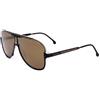 Carrera 1059/S R60 Black Brown Sunglasses Man Injected, Pilot, 64