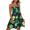 CHICGAL Summer Dress Morbido Donna | Abiti casual da donna, carino hawaiano spiaggia vacanza abiti, alla moda boho tubo top abito da sole