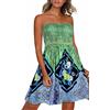 CHICGAL Summer Dress Morbido Donna | Abiti casual da donna, carino hawaiano spiaggia vacanza abiti, alla moda boho tubo top abito da sole