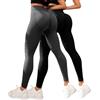 MJGkhiy 2 Pack Leggins 3D Anticellulite Donna,Sportivi Fitness Leggins 3D Compressione Graduata Push Up - Palestra Leggings -Lipedema Sculpture Leggings Sportivi Yoga e Uso Quotidiano