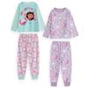 DREAMWORKS GABBY'S DOLLHOUSE Pigiama Azzurro Chiaro a Maniche Lunghe e Gambe Lunghe per Bambine | Merchandising
