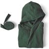 Bassetti Accappatoio da viaggio con cappuccio micro spugna (IT, Testo, XL, Regular, Regular, SALVIA)