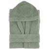 Ruoccohome Accappatoio Unisex in Spugna 100% Cotone 450 gr/mq - Modello con Cappuccio, Tasche e Cintura - Morbido, Super Assorbente per Casa, Spa e Sport - Varie Taglie e Colori