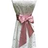 LORDRIE Cinture a fascia in raso da donna per abiti da damigella d'onore da sposa cinture in vita per occasioni speciali, rosa cipria, Medium