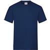 Fruit of the Loom - Heavy Cotton Tee Shirt 3 pack, T-shirt da uomo, colore blu, taglia XXX-Large