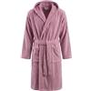 INTRECCI HOME Accappatoio Uomo e Donna, in Puro Cotone Jacquard 500 g, Taglia L, Morbidezza Extra, Avvolgente, con Cappuccio e Tasche, Elegante e Confortevole, Modello: Amelie