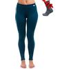 Merino.tech Pantaloni Lana Merinos Donna - 100% Intimo Termico + Calzini | Intimo termico donna in lana Merino, per trekking, sci e outdoor, non irrita la pelle, termoregolatore, anti-odore