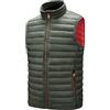 HAOLEI Piumino Gilet Uomo Lavoro Invernale Imbottita Leggero Piumino Smanicato Senza Cappuccio Corto Giubbotto Smanicato 100 Grammi Cotone Giacca Firmato Giubbino Gilet Invernale