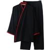 FANCYPUMPKIN Vestaglia da Uomo in Cotone in Stile Giapponese, Taglie Forti, Pigiama Kimono, Taglia M - P9