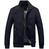 Allthemen Giubbotto da Uomo Leggero Giacca Militare Comodo Giacca Casual Primavera Autunno Aviatore Collo Alto Estate #1601 Nero L