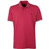 Siry Work Polo Uomo Mezza Manica Il Granchio MOD. GR05 100% Cotone Piquet con Spacchetti Laterali (XL, CILIEGIA-43)