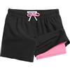 maamgic Costume da Bagno Bambino 2 in 1 Asciugatura Rapida con Slip Interno | morbido anti-sfregamento, stretch 4 vie, traspirante, 3 tasche drenanti, coulisse regolabile, fantasie vivaci e accattivanti