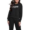 GUESS Donna Midge Felpa, Nero Corvino, Large
