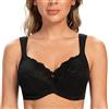 CASOLACE Donna Reggiseni Taglie Forti con Ferretto Minimizer Riducente Spalline Imbottite