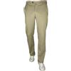 SEA BARRIER Pantalone Uomo Estivo Taglio Cassico in Cotone Elasticizzato Art. Ray-05 (IT, Numero, 58, Regular, Regular, Beige 1737)