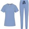B-well NAOMI Divisa Sanitaria Donna Elastica | Uniforme Sanitaria Donna | Set con Casacca e Pantaloni Stile Jogger| Divise Sanitarie | con Spandex