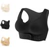 Generico Reggiseno con Chiusura Frontale Arisefrom da Donna, Reggiseno correttore posturale Senza Cuciture, Reggiseno Sportivo Anti-cedimento in Seta di Ghiaccio