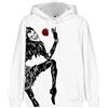 Zhongkaihua Death Note Light Yagami L Lawliet Anime Digital Felpa con cappuccio con tasca, regalo caldo per adulti, adolescenti, ragazzi, ragazze, studenti amanti