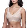 frugue Reggiseno Senza Ferretto Taglie Forti Contenitivo Pizzo Donna