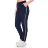 Kendindza Collection Kendindza - Pantalone termico da donna, foderato con interno in pile, opaco, con tasche