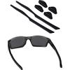 BlazerBuck Kit di ricambio per calze e naselli per Oakley Chainlink OO9247 Sunglass, Nero , Taglia unica