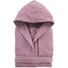 Giosal Accappatoio Unisex con Cappuccio e Tasche in Morbida Spugna Ultra Assorbente 270GSM Tinta Unita Disponibile in Vari Colori e Misure