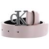 Calvin Klein CKJ Mono Hardware Belt 30MM W95 Pale Conch Shell