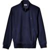Coveri Felpa Giacca Pullover Aperta Uomo Sportiva con Cerniera Zip Intera Cotone (XXL - Blu)