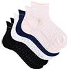 Ciocca Scatola Regalo 6 Paia Calze Donna Fantasia in Fresco Cotone - Calzini Colorati e Confortevoli