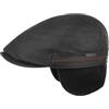 Stetson Redding Coppola Berretto Piatto Pelle Paraorecchie Fodera Pile Uomo Autunno Inverno