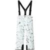BenBoy Sci Pantaloni Invernali Bambino Impermeabile Termici da Neve Escursionismo Caldo Regolabile da Escursionismo Snowboard Pantaloni Softshell Outdoor Ragazzi Ragazze HXK5003-White-110-116