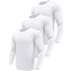 Boyzn Men's 1, 3 or 5 Pack Performance Long Sleeve T-Shirts, Quick Dry UPF 50+ Sun Protection Shirts, Moisture Wicking Sports Long Sleeve Running Tops, Athletic Gym Workout Shirts for Fishing Running
