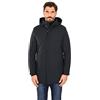 Ciabalù Parka Uomo Invernale Impermeabile Lungo con Cappuccio Rimovibile Elegante (Blu, 60)