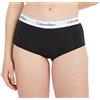Calvin Klein Donna Pantaloncini Hipster Cotone Elasticizzato, Nero (Black), XL
